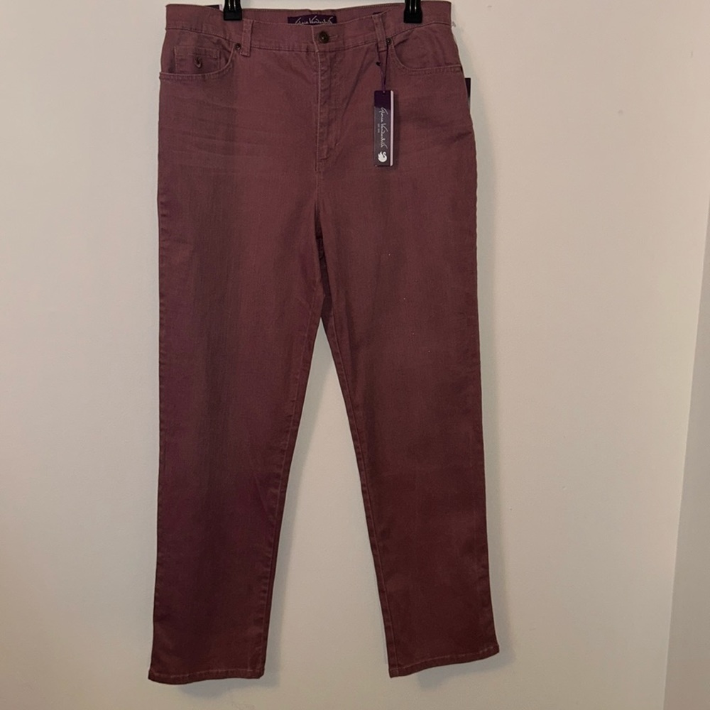 Gloria Vanderbilt Amanda Straight Leg Jeans Size 16